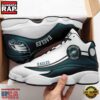 NFL Philadelphia Eagles Team New Design Air Jordan 13 Running Sneakers Shoes 2 Philadelphia Eagles Team NFL Air Jordan 13 Shoes