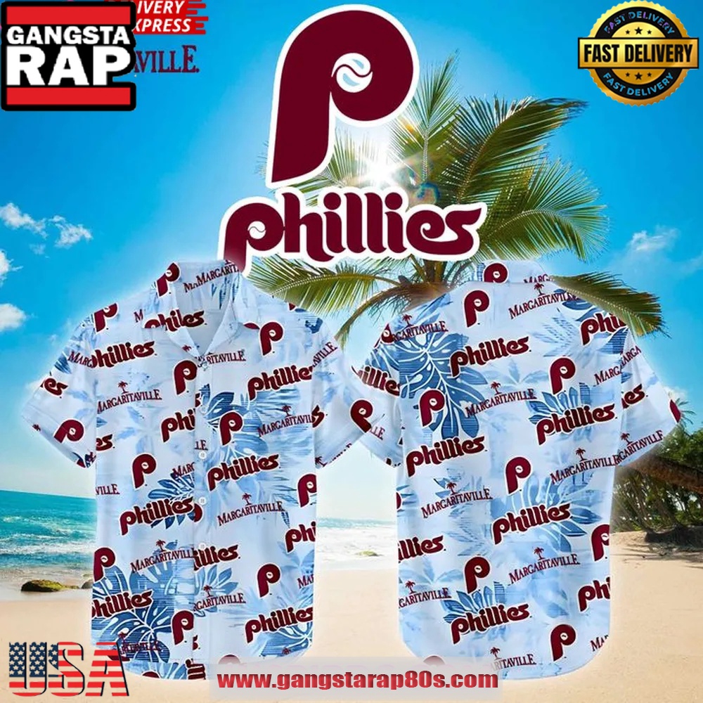 Philadelphia Phillies Margaritaville 2025 Hawaiian Shirt