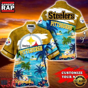 Pittsburgh Steelers NFL Personalized Hawaiian Shirt