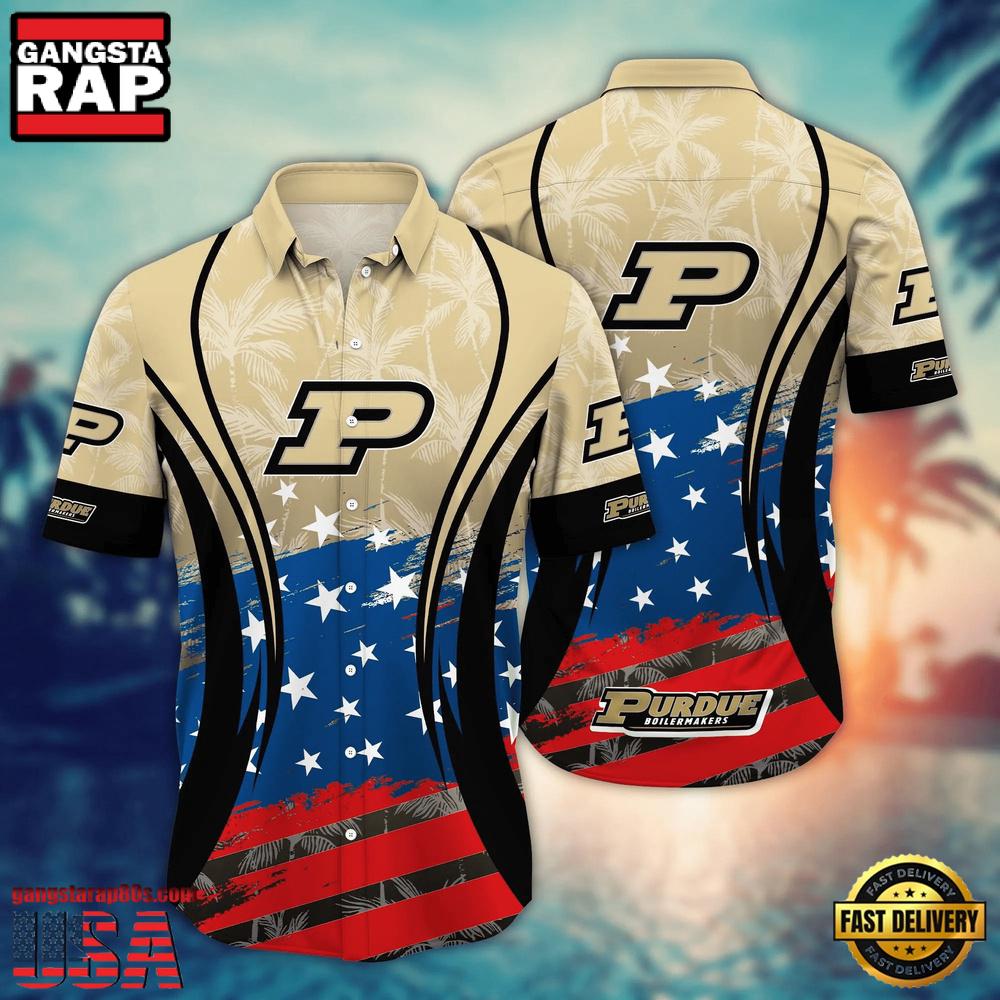 Purdue Boilermakers MLB Team Hawaiian Shirt Gift For Fans