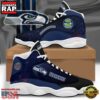 NFL Seattle Seahawks New Design Air Jordan 13 Running Sneakers Shoes 2 Seattle Seahawks NFL Air Jordan 13 Shoes Gift For Men Women