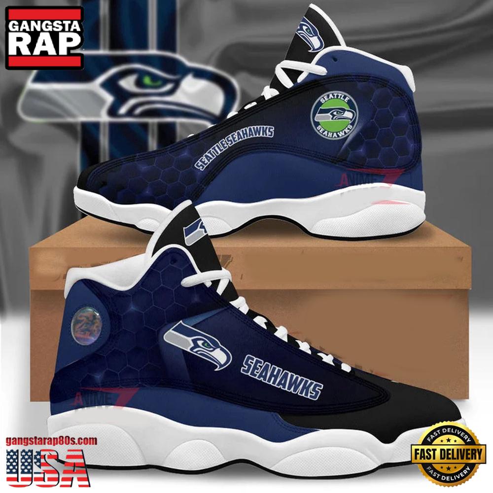 Seattle Seahawks NFL Air Jordan 13 Shoes Gift For Men Women
