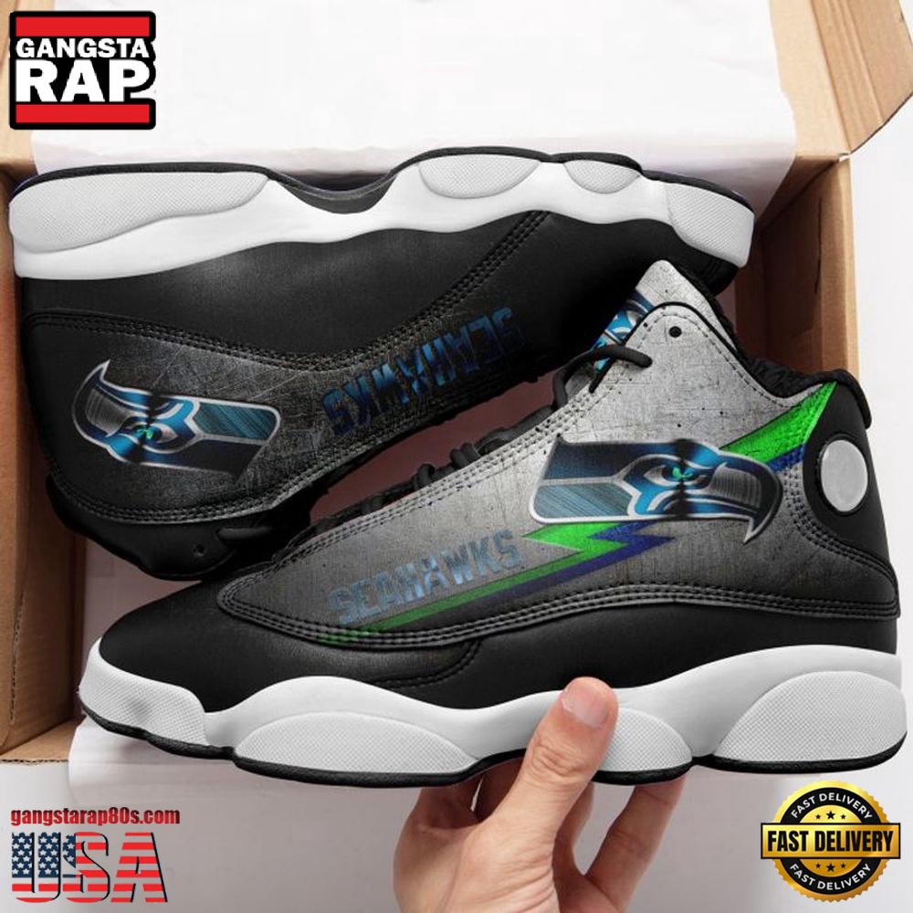 Seattle Seahawks NFL Air Jordan 13 Shoes