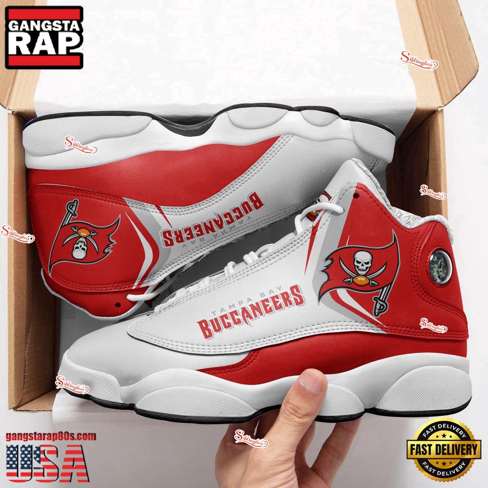 Tampa Bay Buccaneers NFL Air Jordan 13 Shoes For Fans