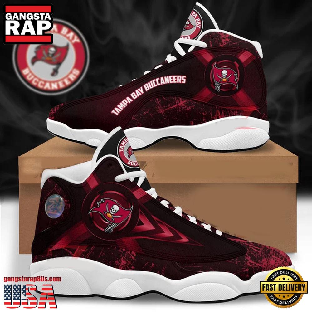 Tampa Bay Buccaneers NFL Air Jordan 13 Shoes For Fans