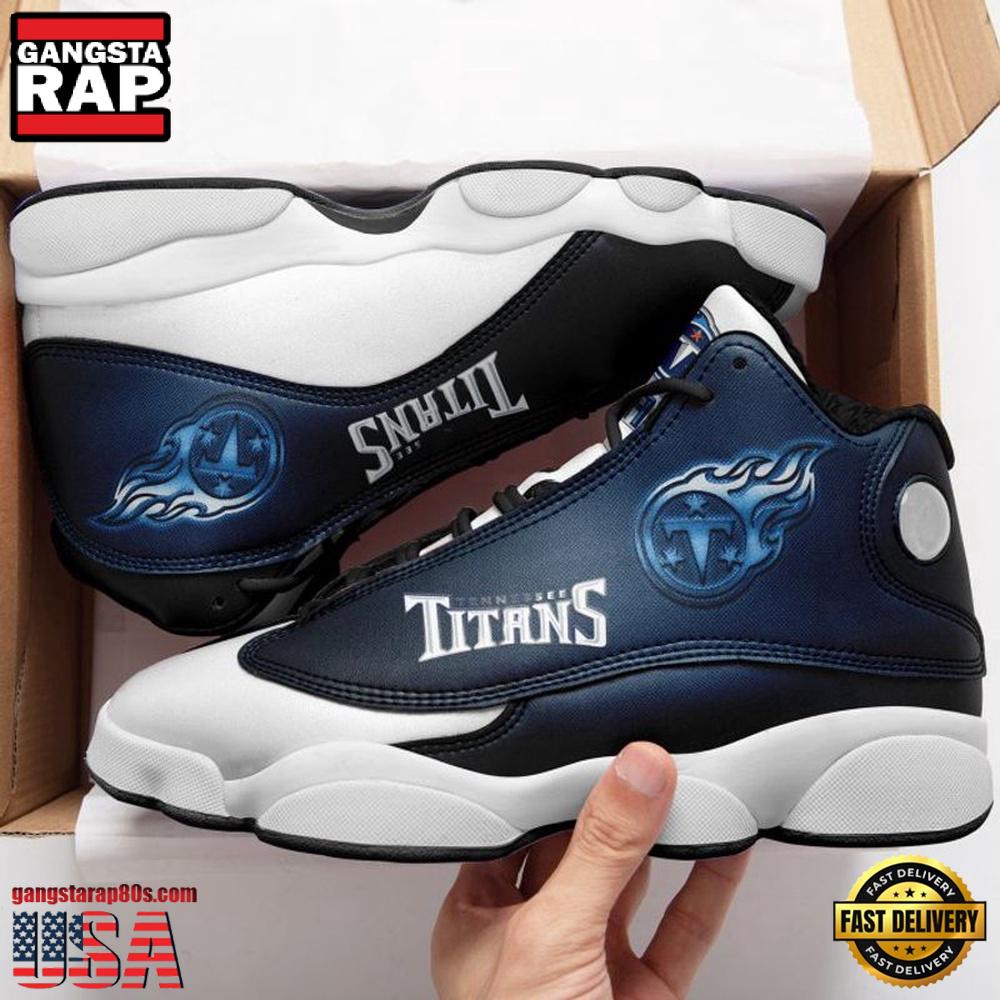 Tennessee Titans Football NFL Air Jordan 13 Shoes