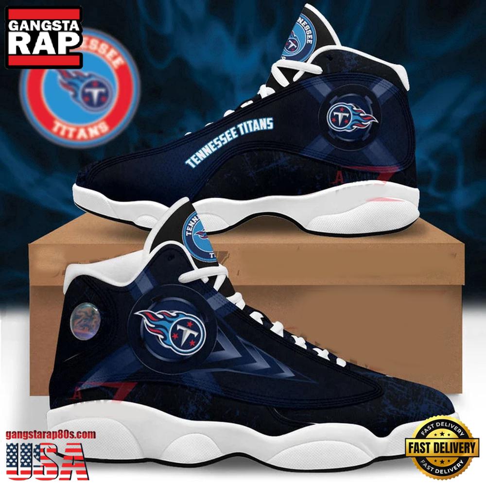Tennessee Titans NFL Air Jordan 13 Shoes For Fans