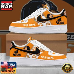Tennessee Volunteers Go Big Orange Custom Air Force 1 Shoes