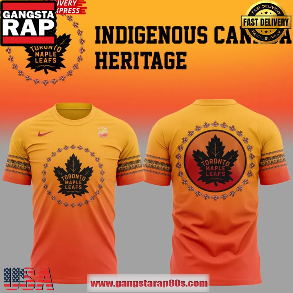 Toronto Maple Leafs x Indigenous Canada Heritage 2025 Unisex T Shirt Toronto Maple Leafs x Indigenous Canada Heritage 2025 Unisex T Shirt