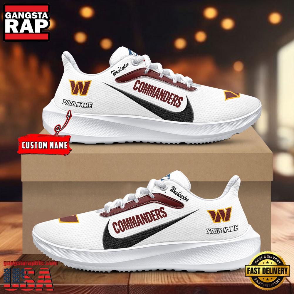 Washington Commanders Running Shoes Custom Your Name