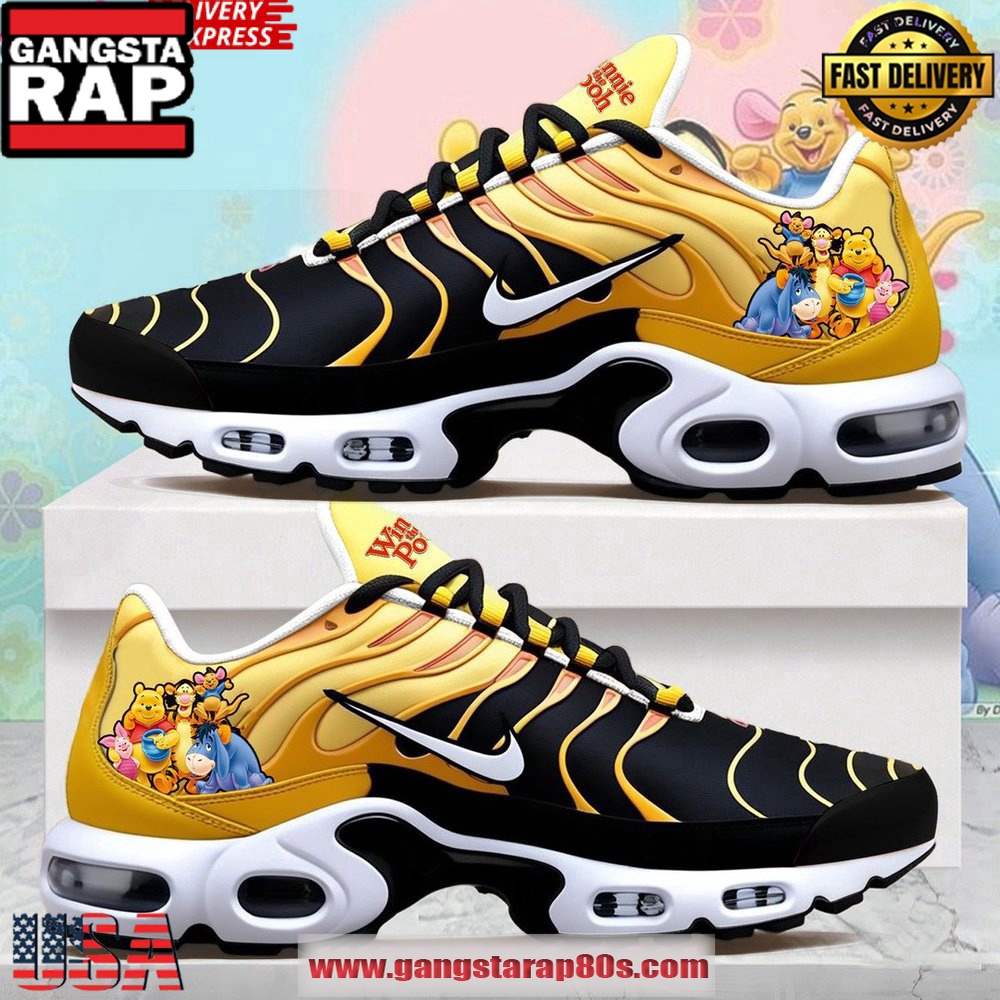 Winnie the Pooh Limited Edition Air Max Plus Shoes Running Sneakers Winnie the Pooh Limited Edition Air Max Plus Shoes Running Sneakers