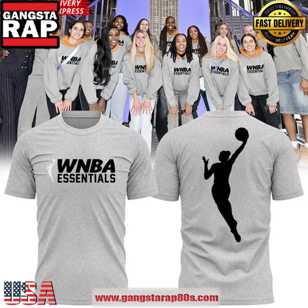 WNBA x Essentials 2025 Grey Unisex T Shirt