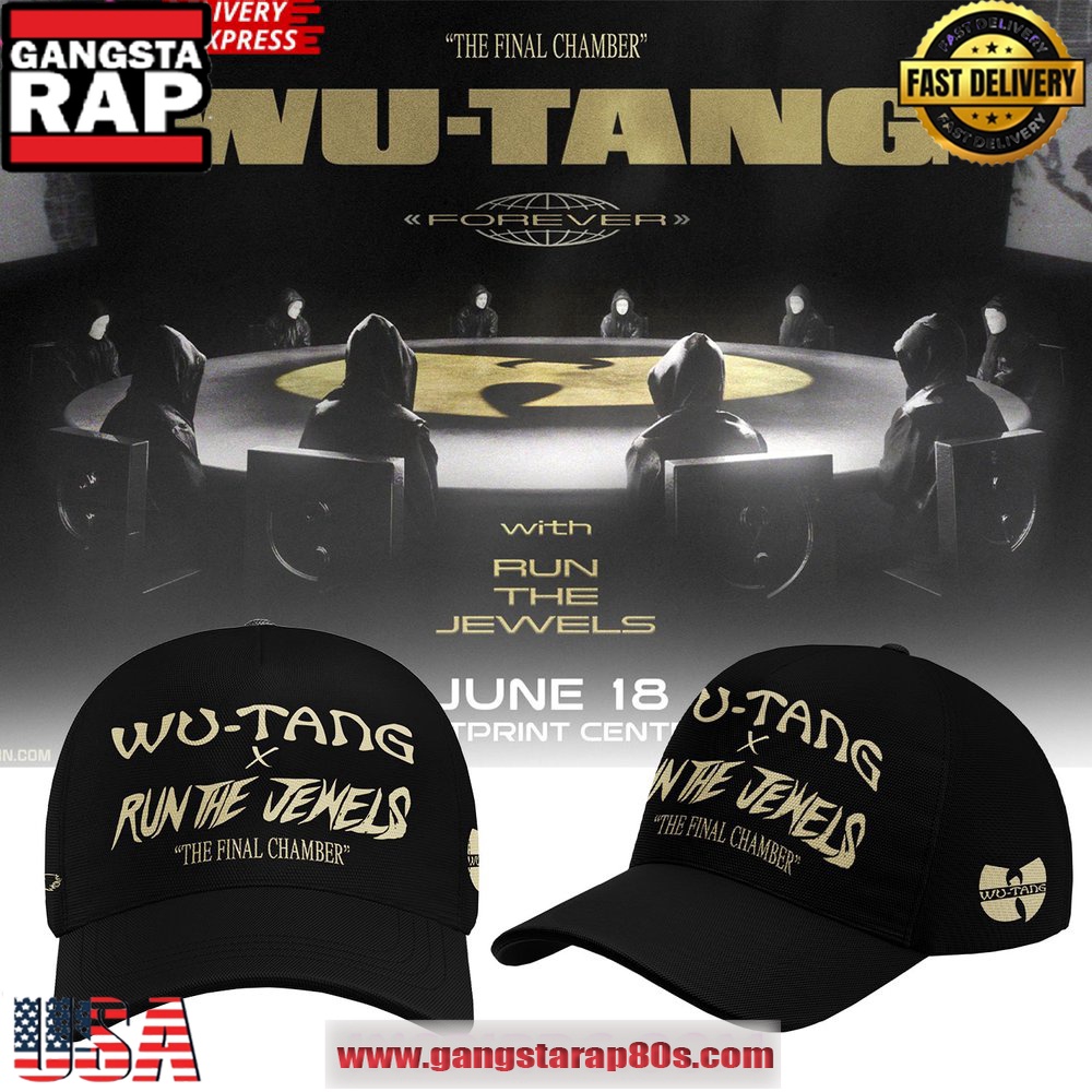 Wu-Tang x Run The Jewels 2025 The Final Chamber Classic Cap Snapback Hats Wu-Tang x Run The Jewels 2025 The Final Chamber Classic Cap Snapback Hats