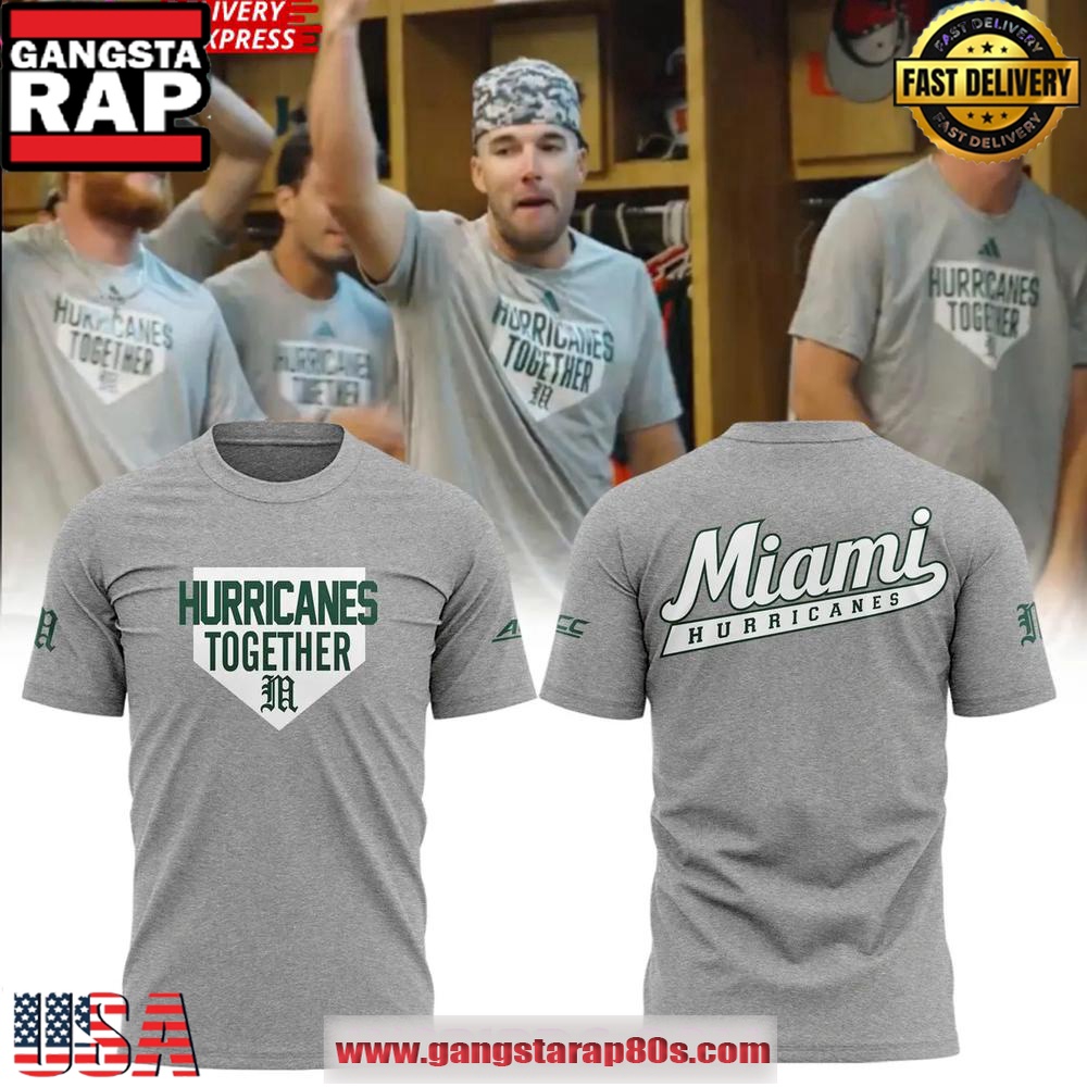 2025 Hurricanes Together Miami Hurricanes Special Edition Baseball Unisex T-Shirt