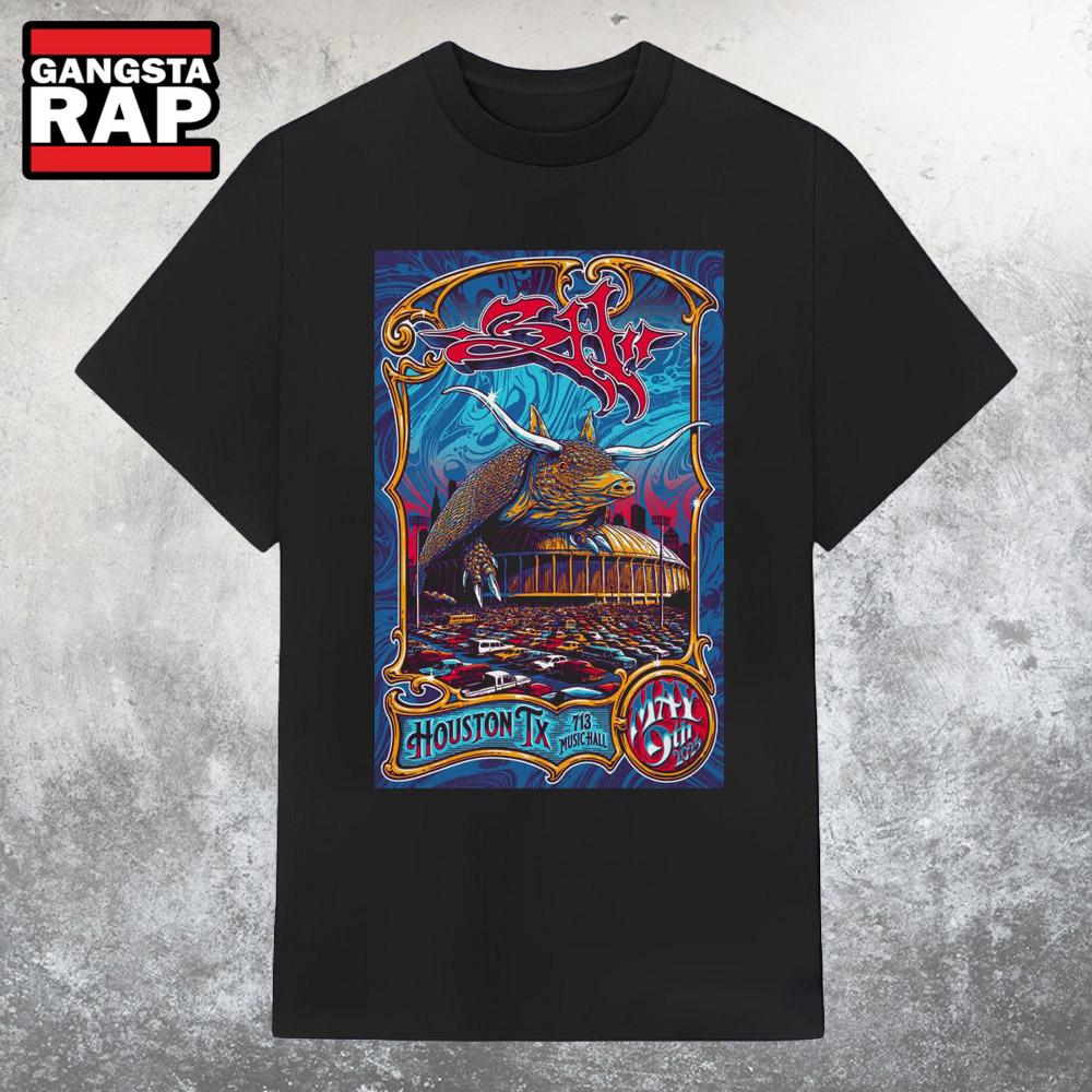 311 At 713 Music Hall In Houston, TX On May 9 2025 Tour T Shirt