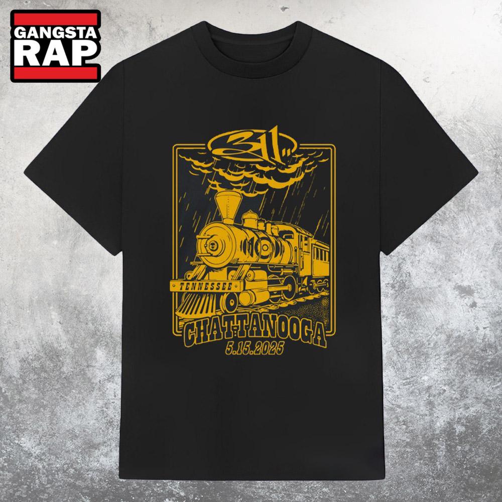 311 May 15 2025 Chattanooga Tennessee Tour T Shirt