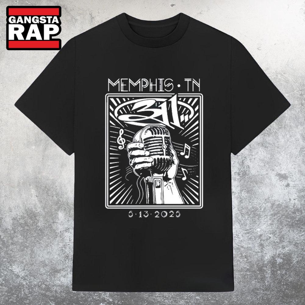 311 Memphis TN May 13 2025 Tour T Shirt
