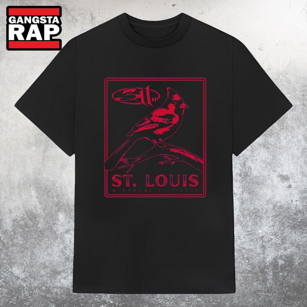 311 St. Louis Missouri May 17 2025 Tour T Shirt