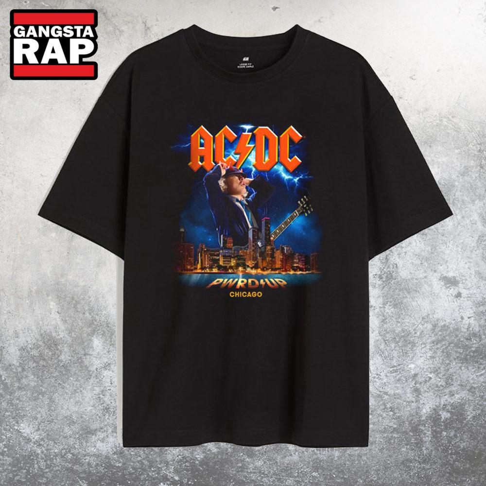 ACDC Chicago PWR UP Tour 2025 T Shirt