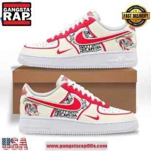 Aerosmith Sweet Emotion Limited Edition Air Force 1 Running Sneakers Shoes