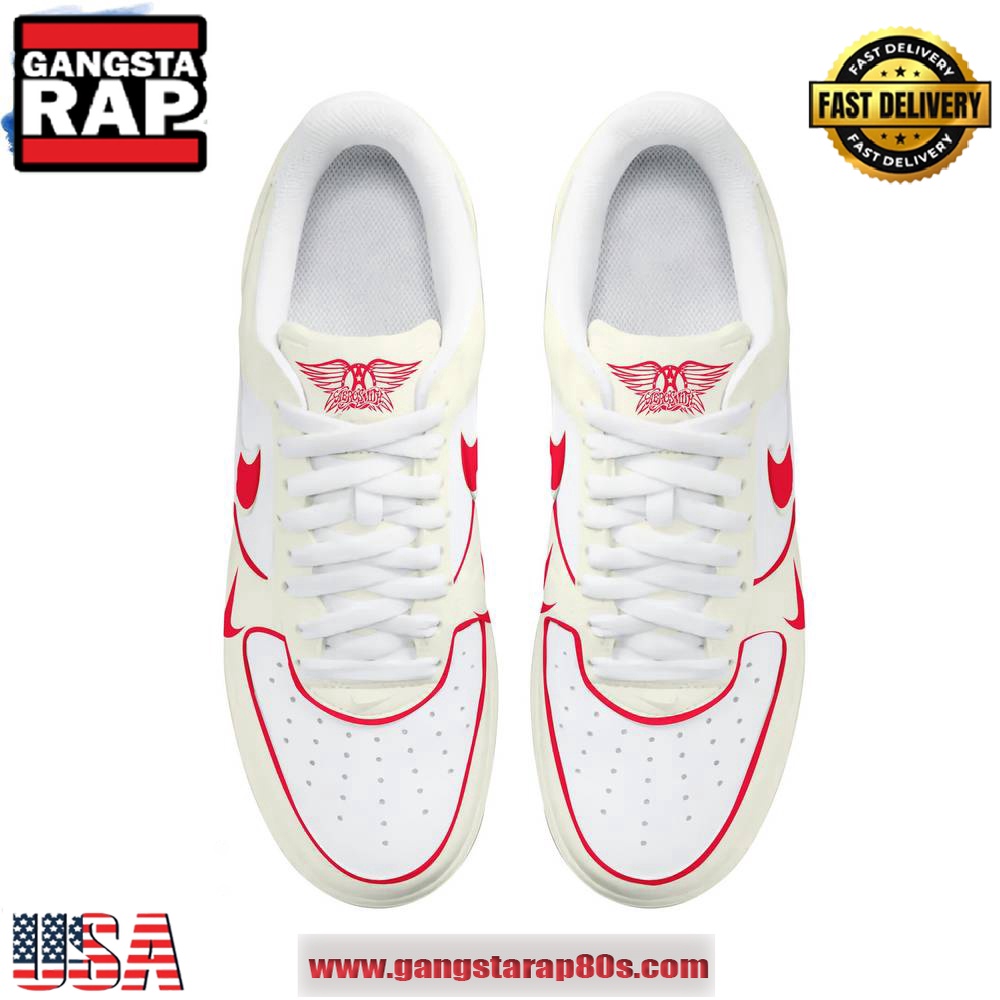 Aerosmith Sweet Emotion Limited Edition Air Force 1 Running Sneakers Shoes Aerosmith Sweet Emotion Limited Edition Air Force 1 Running Sneakers Shoes