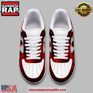 Alice In Chains Limited Edition Air Force 1 Running Sneakers Shoes