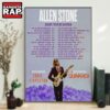 Allen Stone 2025 Tour Dates Poster Canvas Art 2 Allen Stone 2025 Tour Dates Poster Canvas Art