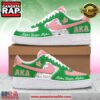 Alpha Kappa Alpha Limited Edition Air Force 1 Running Sneakers Shoes 3 Alpha Kappa Alpha Limited Edition Air Force 1 Running Sneakers Shoes
