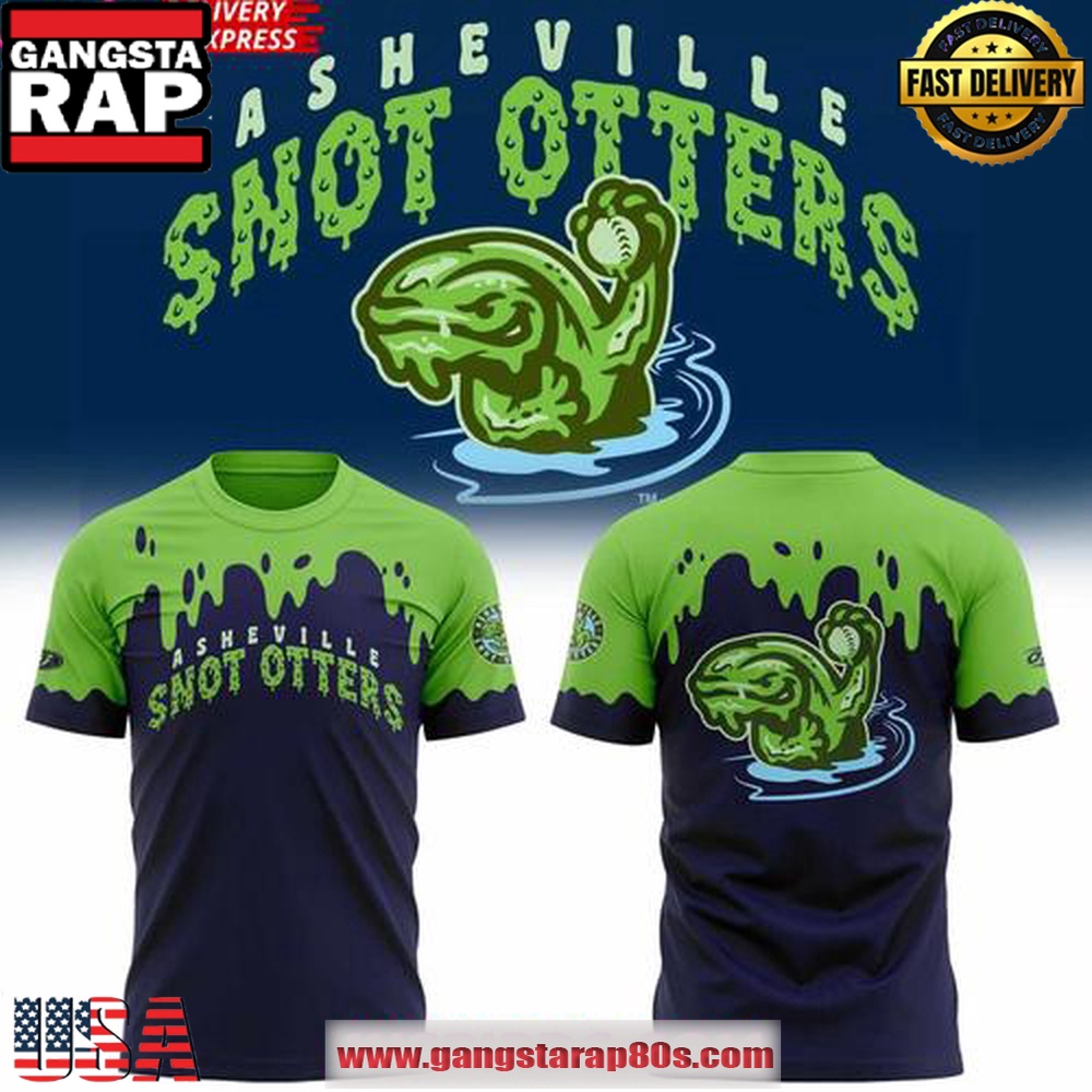 Asheville Tourists Snot Otters 2025 T-Shirt