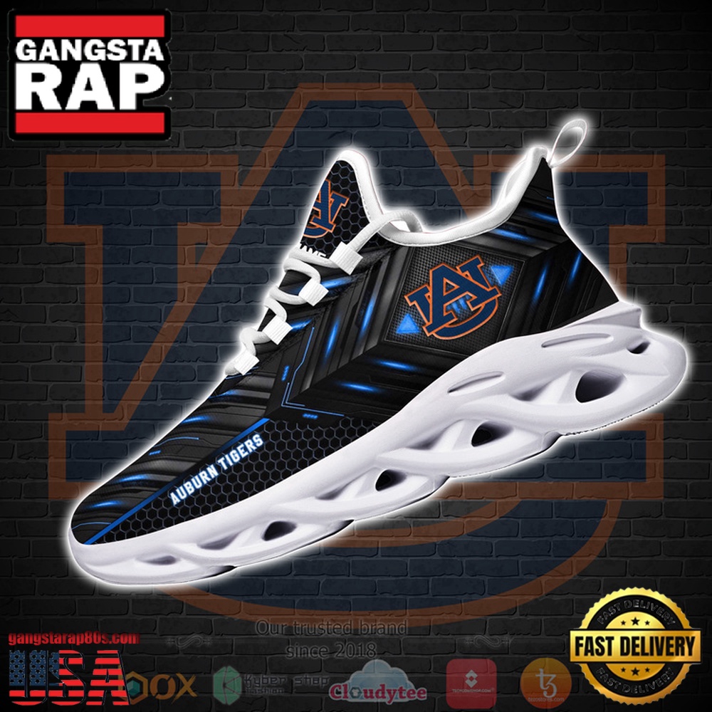 Auburn Tigers Custom Name Clunky Unique Design Max Soul Shoes Running Sneakers Auburn Tigers Custom Name Clunky Unique Design Max Soul Shoes Running Sneakers