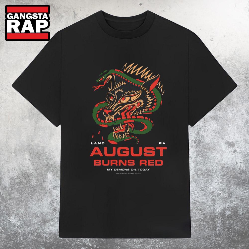 August Burns Red Lanc, PA Snake Dragon T Shirt August Burns Red Lanc, PA Snake Dragon T Shirt
