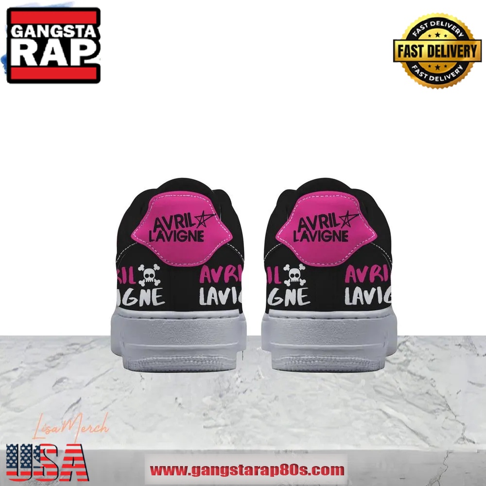 Avril Lavigne Greatest Hits Tour Air Force 1 Running Sneakers Shoes Avril Lavigne Greatest Hits Tour Air Force 1 Running Sneakers Shoes