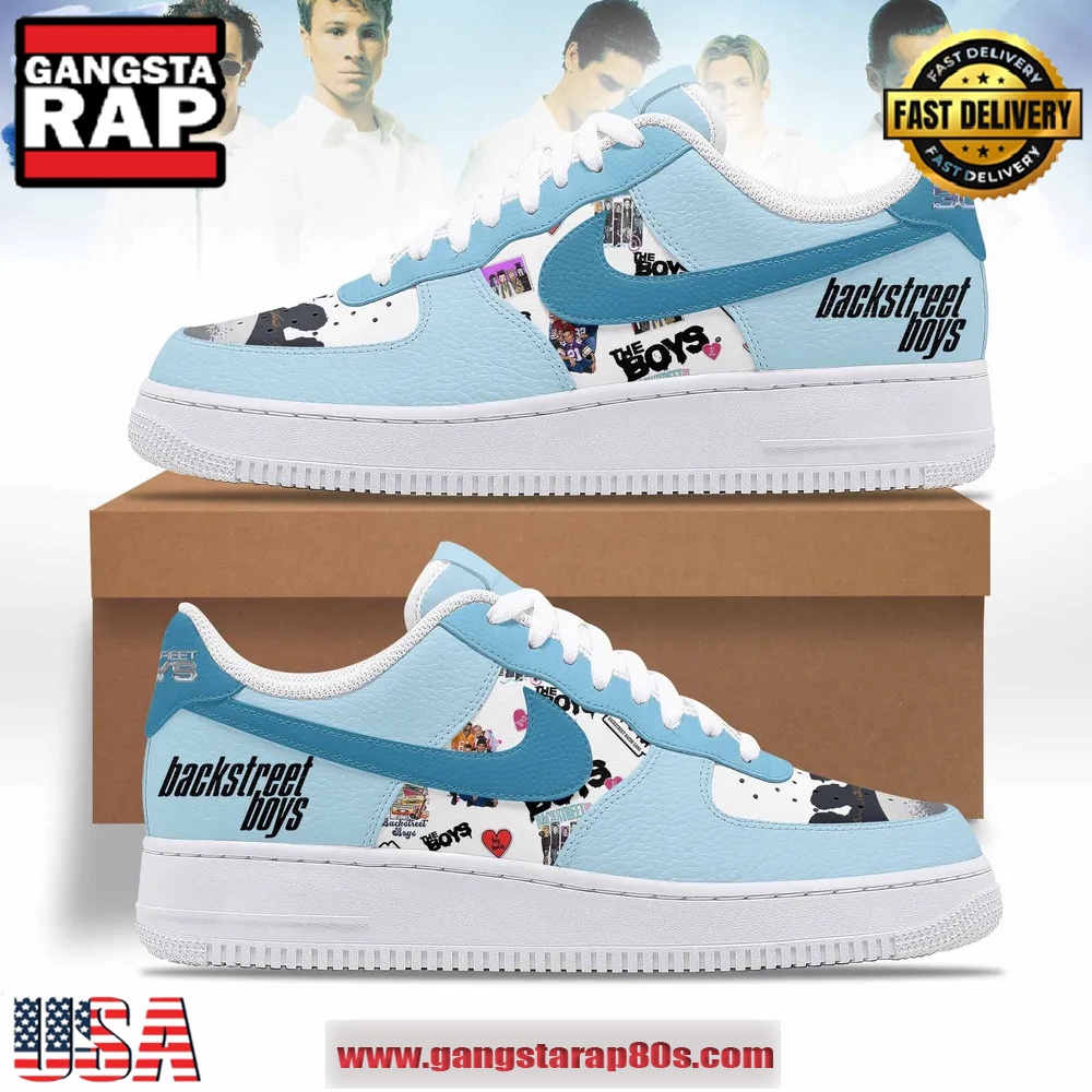 Backstreet Boys The Boys Limited Edition Air Force 1 Running Sneakers Shoes