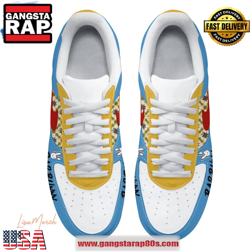 Bad Bunny DTMF Limited Edition Air Force Running Sneakers Shoes Bad Bunny DTMF Limited Edition Air Force Running Sneakers Shoes