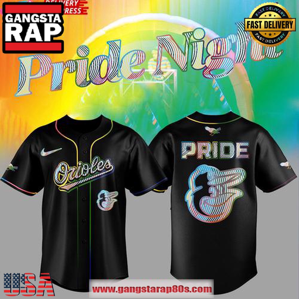 Baltimore Orioles LGBTQ Pride Night 2025 Baseball Jersey