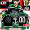 Binghamton Black Bears x 2025 Commissioners Playoffs Custom Hockey Jersey