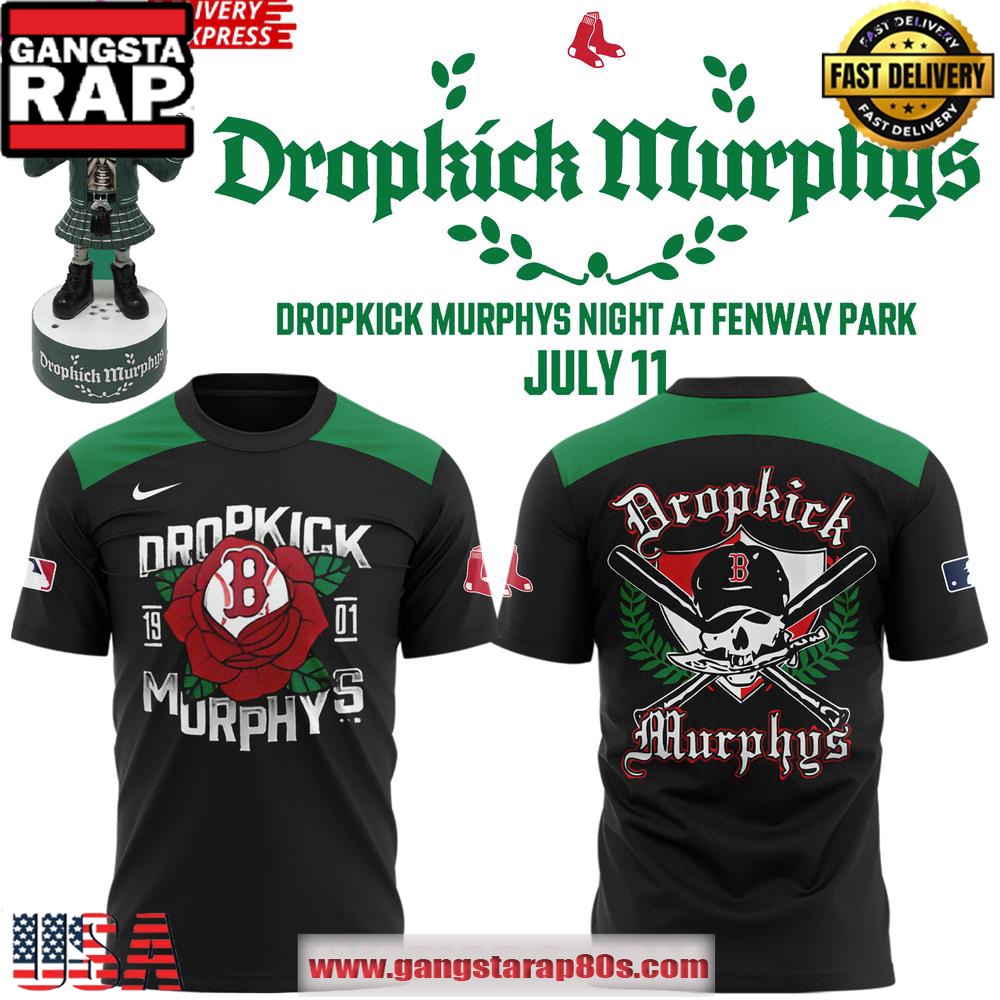 Boston Red Sox x Dropkick Murphys Night 2025 Unisex T-Shirt Boston Red Sox x Dropkick Murphys Night 2025 Unisex T-Shirt