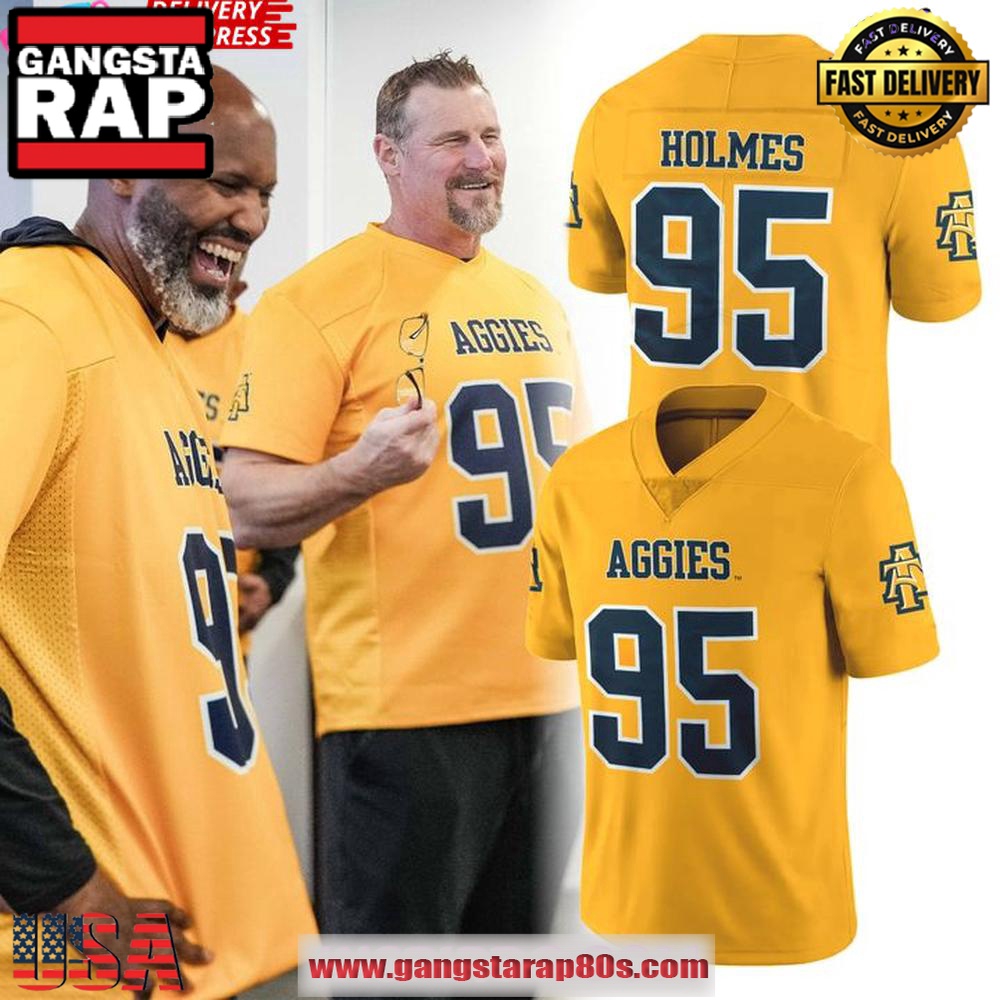 Brad Holmes x North Carolina A&T 2025 Special Edition Football Jersey