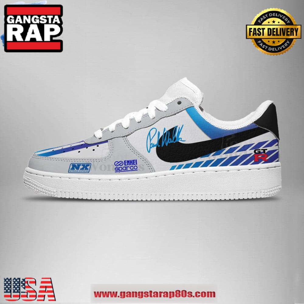 Brian Signature Fast And Furious Limited Edition Air Force 1 Running Sneakers Shoes Brian Signature Fast And Furious Limited Edition Air Force 1 Running Sneakers Shoes