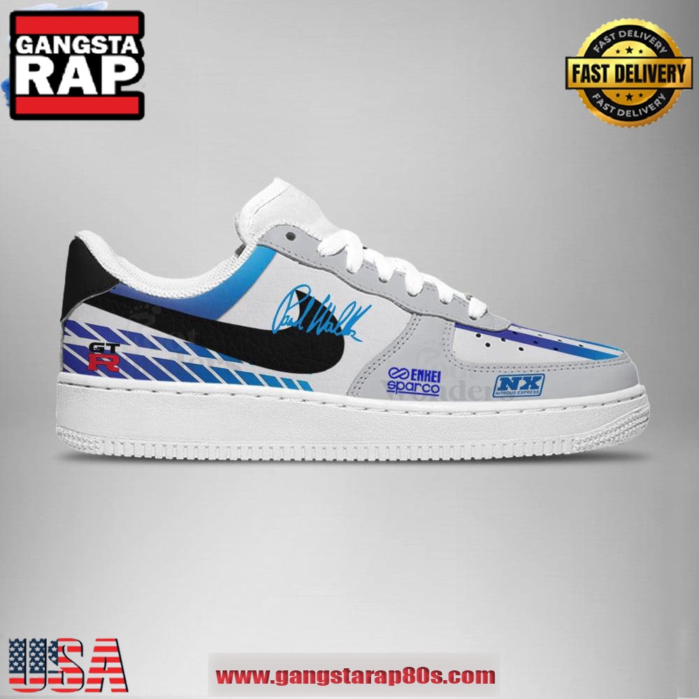 Brian Signature Fast And Furious Limited Edition Air Force 1 Running Sneakers Shoes Brian Signature Fast And Furious Limited Edition Air Force 1 Running Sneakers Shoes