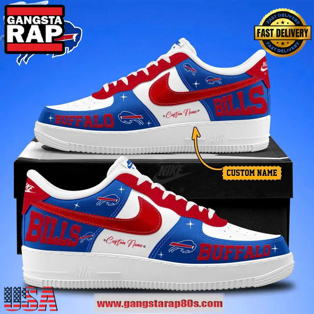 Buffalo Bills Special Limited Edition Air Force 1 Sneakers Running Sneakers Shoes