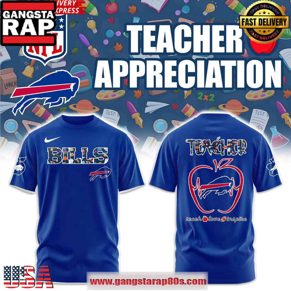 Buffalo Bills Teacher Appreciation Special Edition 2025 Unisex T Shirt Buffalo Bills Teacher Appreciation Special Edition 2025 Unisex T Shirt