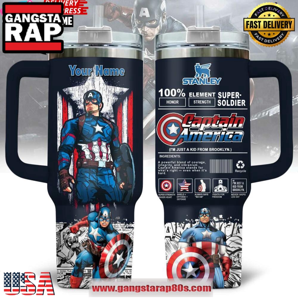 Captain America x Stanley Limited Edition Tumbler Cup