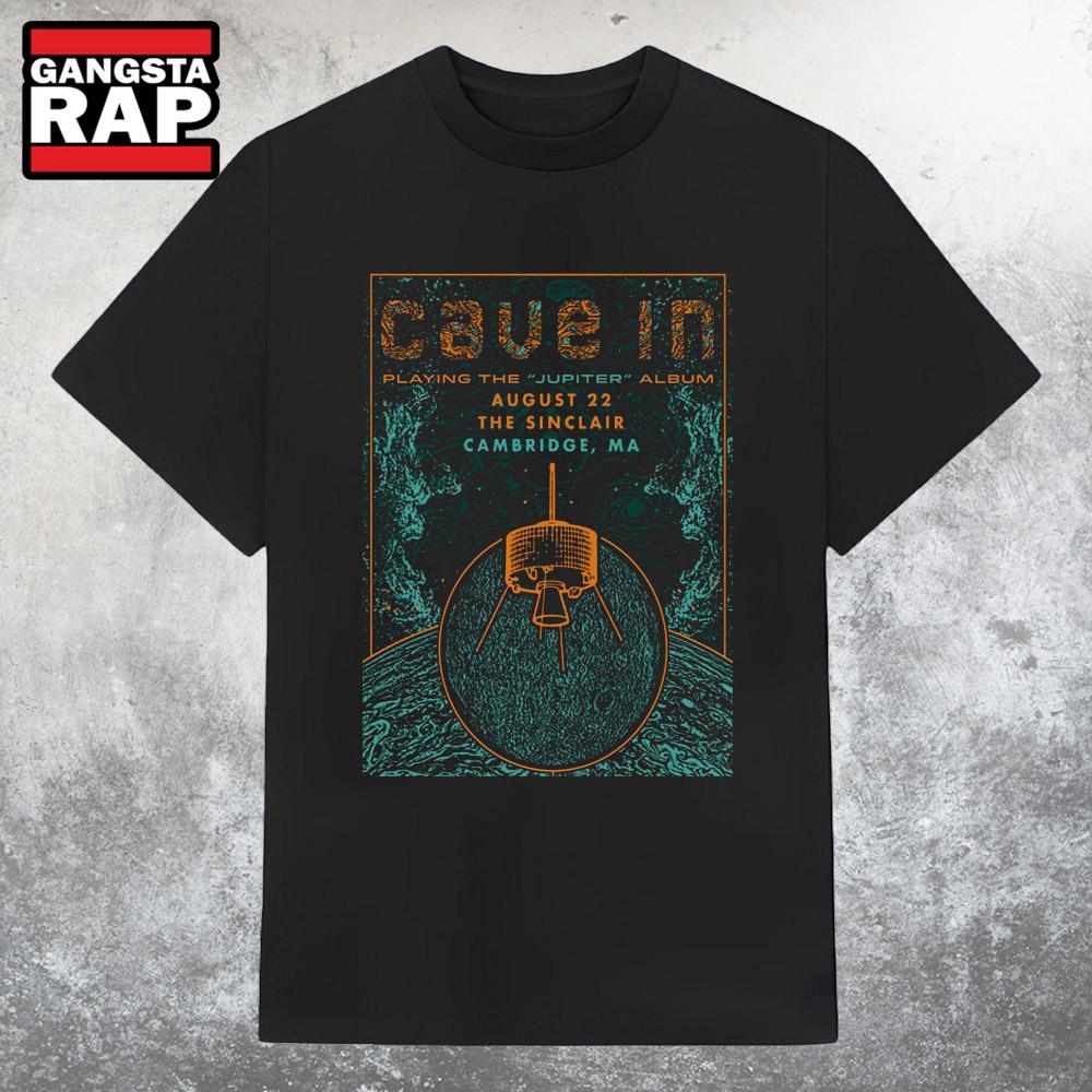 Cave In Tour Aug 22 2025 The Sinclair Cambridge, MA T Shirt Cave In Tour Aug 22 2025 The Sinclair Cambridge, MA T Shirt