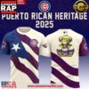 Chicago Cubs Puerto Rican Heritage 2025 Unisex T-Shirt