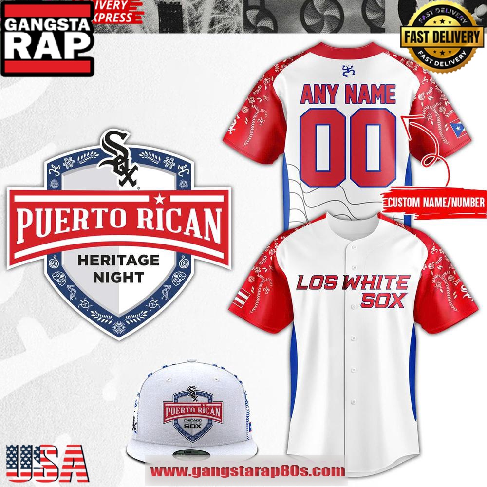 Chicago White Sox 2025 Puerto Rican Heritage Night Special Baseball Jersey Shirt Chicago White Sox 2025 Puerto Rican Heritage Night Special Baseball Jersey Shirt