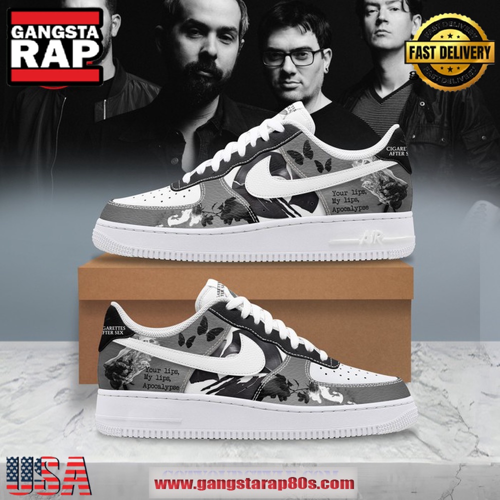 Cigarettes After Sex 2024 World Tour Air Force 1 Running Sneakers Shoes Cigarettes After Sex 2024 World Tour Air Force 1 Running Sneakers Shoes
