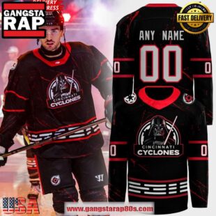 Cincinnati Cyclones 2025 Star Wars Night Offical Custom Hockey Jersey