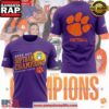 Clemson Tigers 2025 ACC Softball Champions Limited Unisex T Shirt