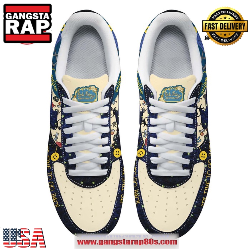 Coraline Limited Edition Air Force 1 Running Sneakers Shoes Coraline Limited Edition Air Force 1 Running Sneakers Shoes